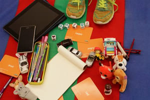 Selection of resources used in direct work with children